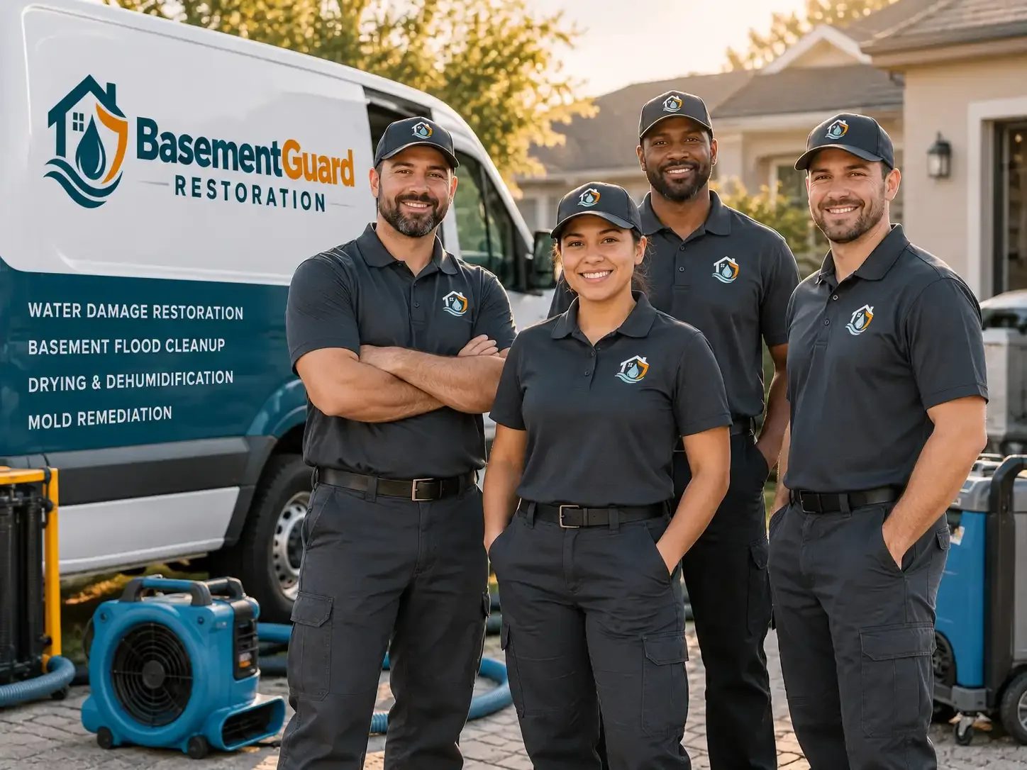 Basement Water Damage Restoration company in Flatwoods, LA